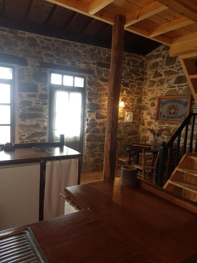 Chios Houses, Beautiful Restored Traditional Stone Houses With An Astonishing Seaview Volissos Екстериор снимка